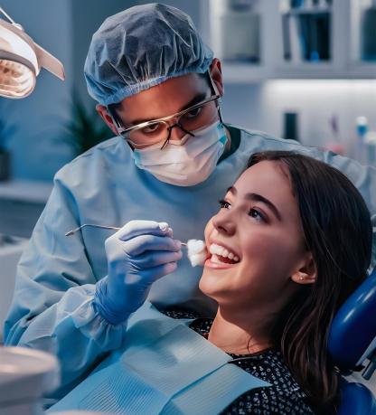 Happy patient at Spring Farm Dental Clinic